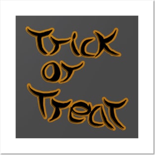 Trick or Treat Posters and Art